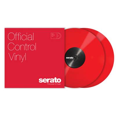 Serato 12" Serato Control Vinyl [Red] 2枚組 コントロールバイナル セラート 