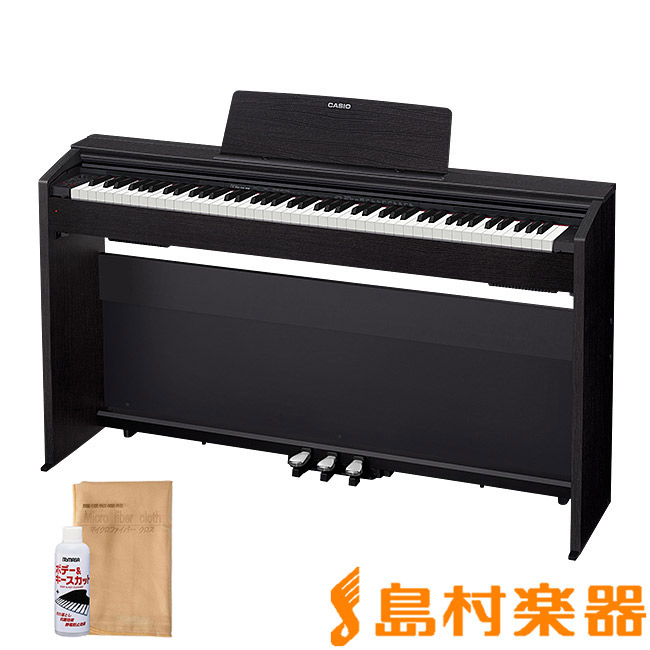 CASIO PX-770BK 同色高低自在イスセット 電子ピアノ 88鍵盤  