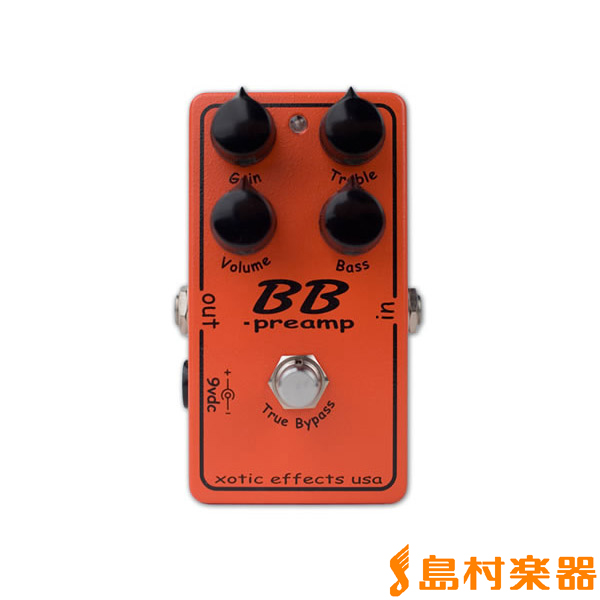 Xotic Effects BB preamp ☆購入は約1年前の美品です☆他サイトでも出品しているため