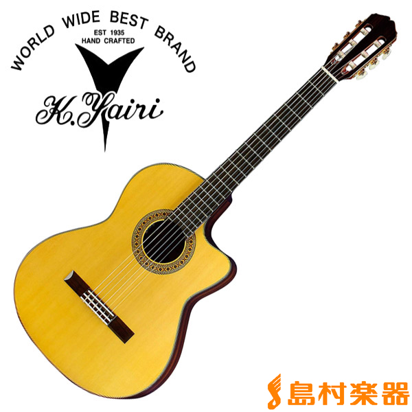 K.Yairi CE-3 NS エレガットギター ナイロンエレクトリックシリーズ 【Kヤイリ CE-3】