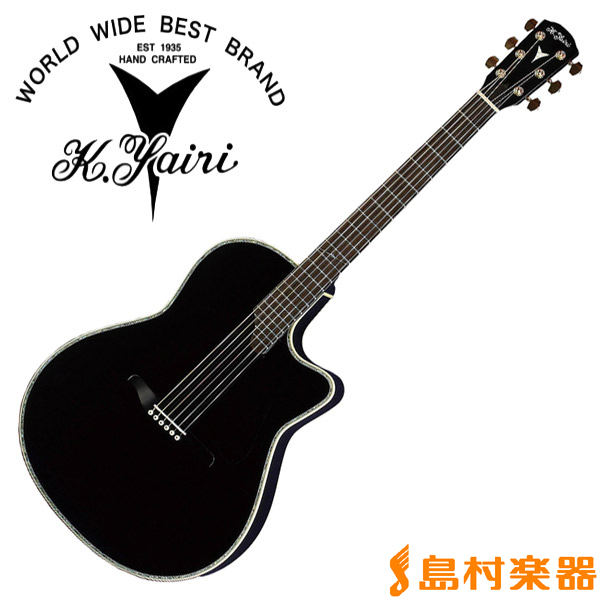 極美品 K.Yairi YD-88BK ギター　エレアコ　ヤイリ