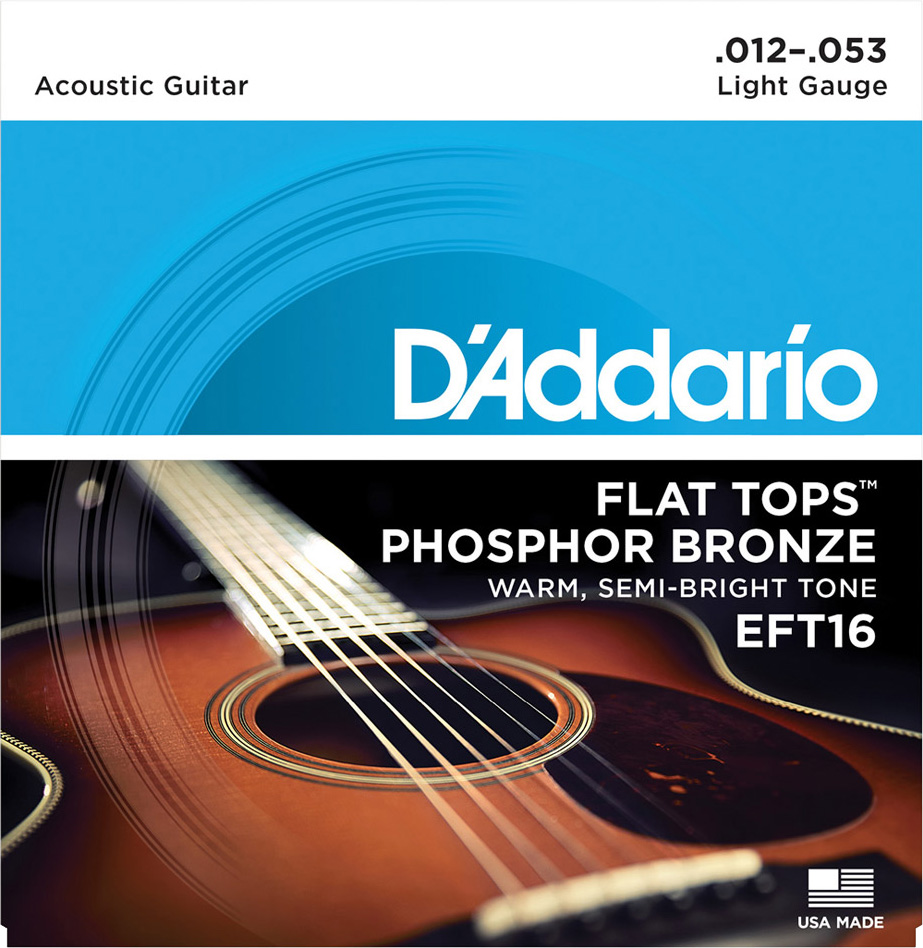 D'Addario ダダリオ アコースティックギター弦 XT コーティング弦 フォスファーブロンズ Light .012-.053 XTAP