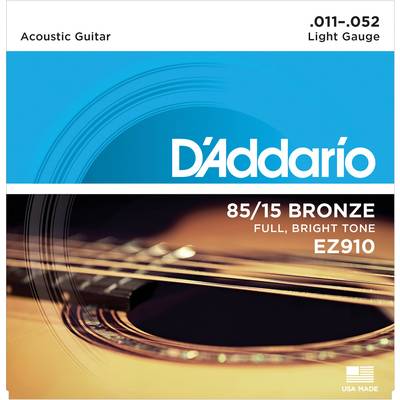 D'Addario EJ11 80/20ブロンズ 12-53 ライト 【 ダダリオ