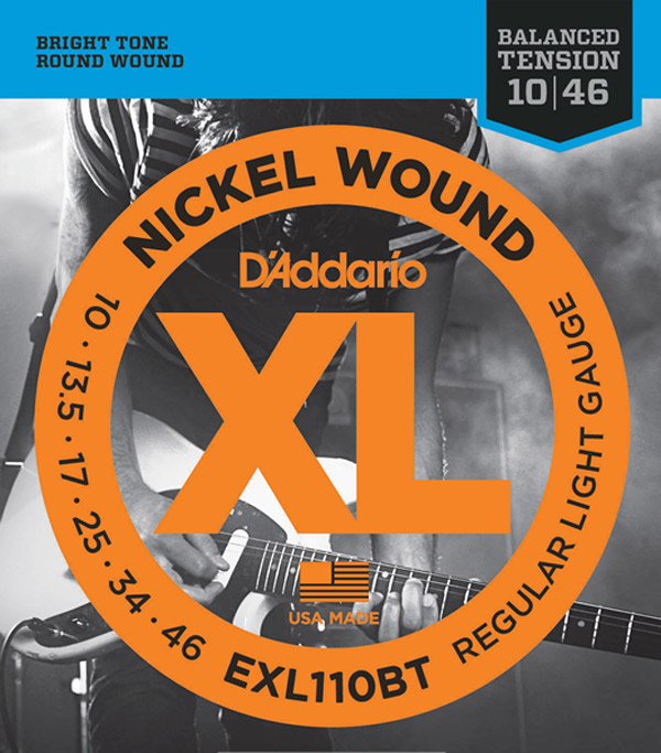 D'Addario ダダリオ EXL110BT 10-46 レギュラーライト バランスドテンション エレキギター弦
