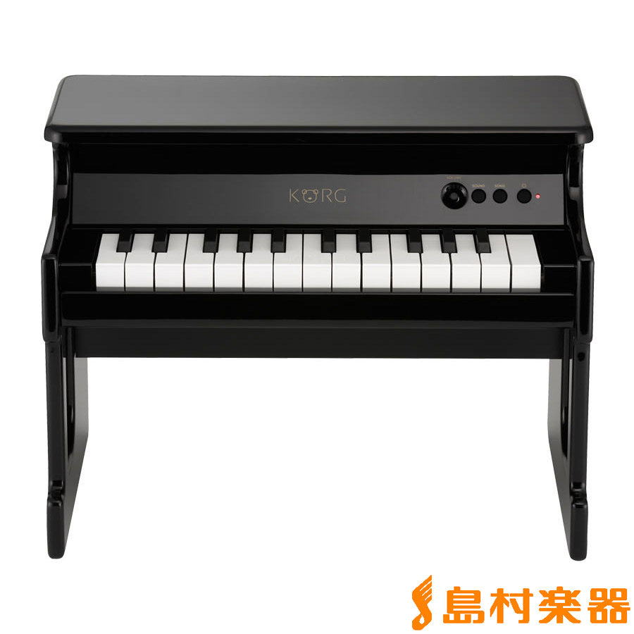 キーボード 電子ピアノ KORG tiny PIANO タイニーピアノ ブラック デジタル・トイ・ピアノ 【コルグ】