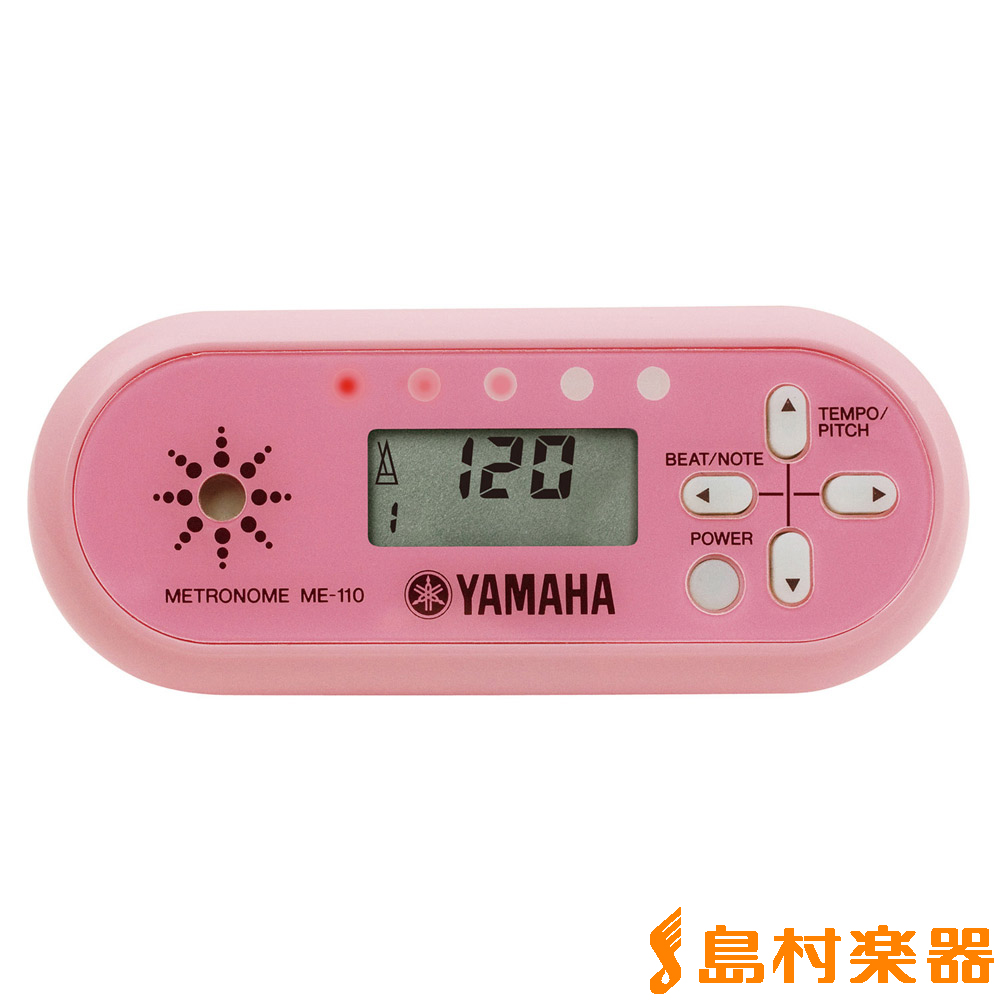 YAMAHA ME-110PK ピンク 電子メトロノーム ヤマハ ME110 | 島村楽器