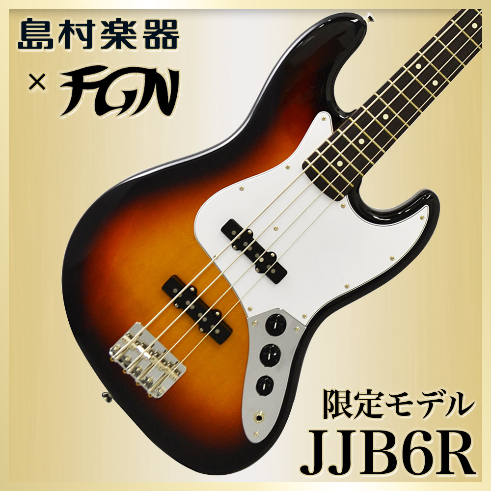 FGN FUJIGEN J-Classic JJB-6R フジゲン ジャズベース - 楽器、器材