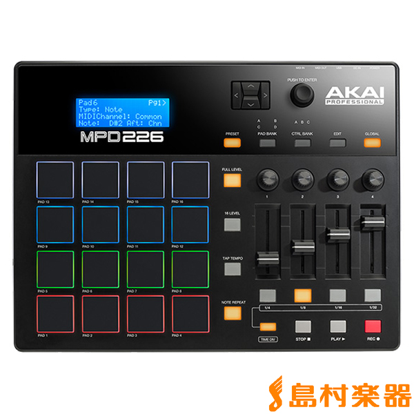 AKAI(アカイ）/MPD218 【USED】MIDI関連機器MIDIコントローラー【成田ボンベルタ店】
