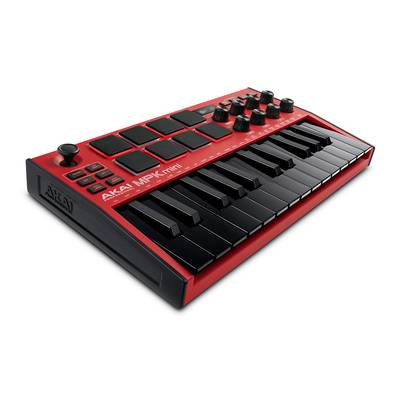 AKAI MPK mini MK3 RED レッドモデル MIDIキーボード 25鍵盤 【アカイ】