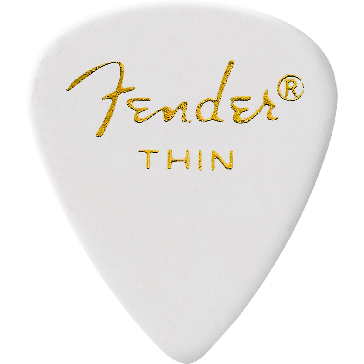 Fender 351 PICK 12 THIN ピック 12枚セット ティアドロップ型 シン ホワイト フェンダー