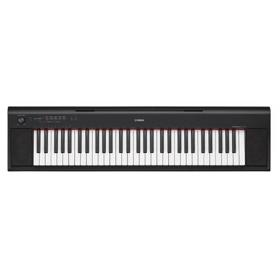 キーボード 電子ピアノ  YAMAHA NP-12B ブラック 61鍵盤 【ヤマハ NP12 piaggero ピアジェーロ】