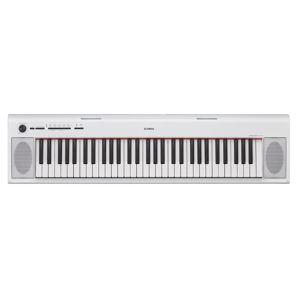 キーボード 電子ピアノ YAMAHA NP-12WH ホワイト 61鍵盤 【ヤマハ NP12 piaggero ピアジェーロ】 - 島村楽器