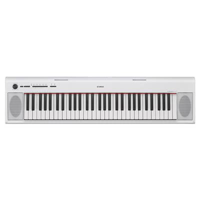 キーボード 電子ピアノ  YAMAHA NP-12WH ホワイト 61鍵盤 【ヤマハ NP12 piaggero ピアジェーロ】