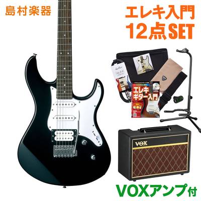 YAMAHA PACIFICA112V BL(ブラック) VOXアンプセット エレキギター 初心者 セット 【ヤマハ パシフィカ PAC112】