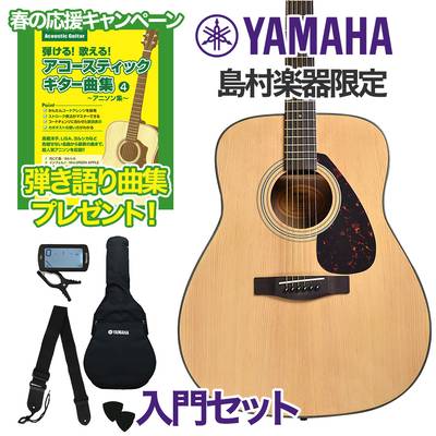 YAMAHA F600 アコースティックギター 初心者セット 島村楽器WEBSHOP限定【アコギ/フォークギター入門セット】 ヤマハ 