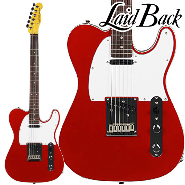 LaidBack LTE-5R CAR エレキギター テレキャスター ハムバッカー切替可能 北米産アルダーボディ 【レイドバック LTE5R】