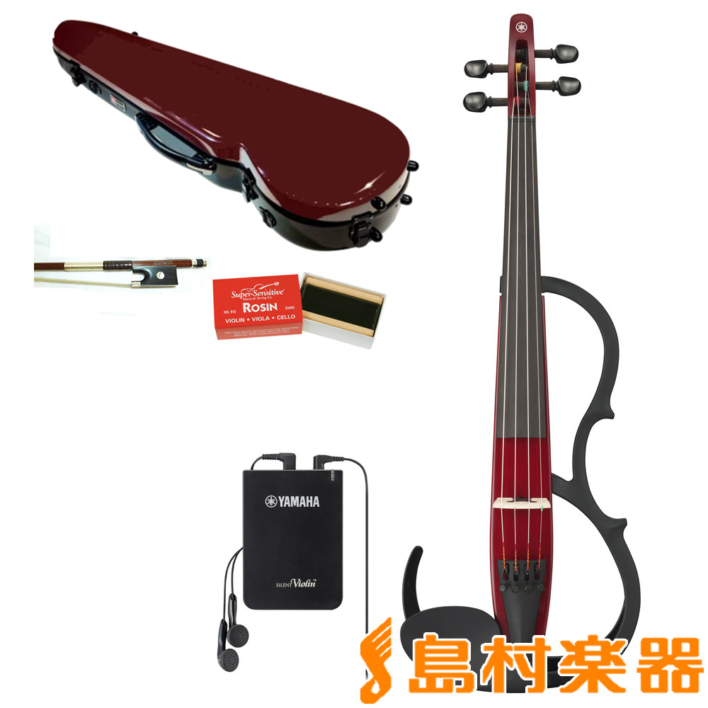 YAMAHA ヤマハ サイレントバイオリン SV130S ケース、付属品あり 