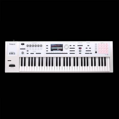 Roland FA-06-SC シンセサイザー 限定ホワイト 61鍵盤 自宅練習 