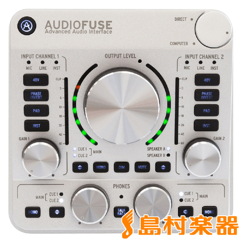 ARTURIA Audiofuse / Audiofuse 2 | 豊富な入出力を装備したオーディオ 