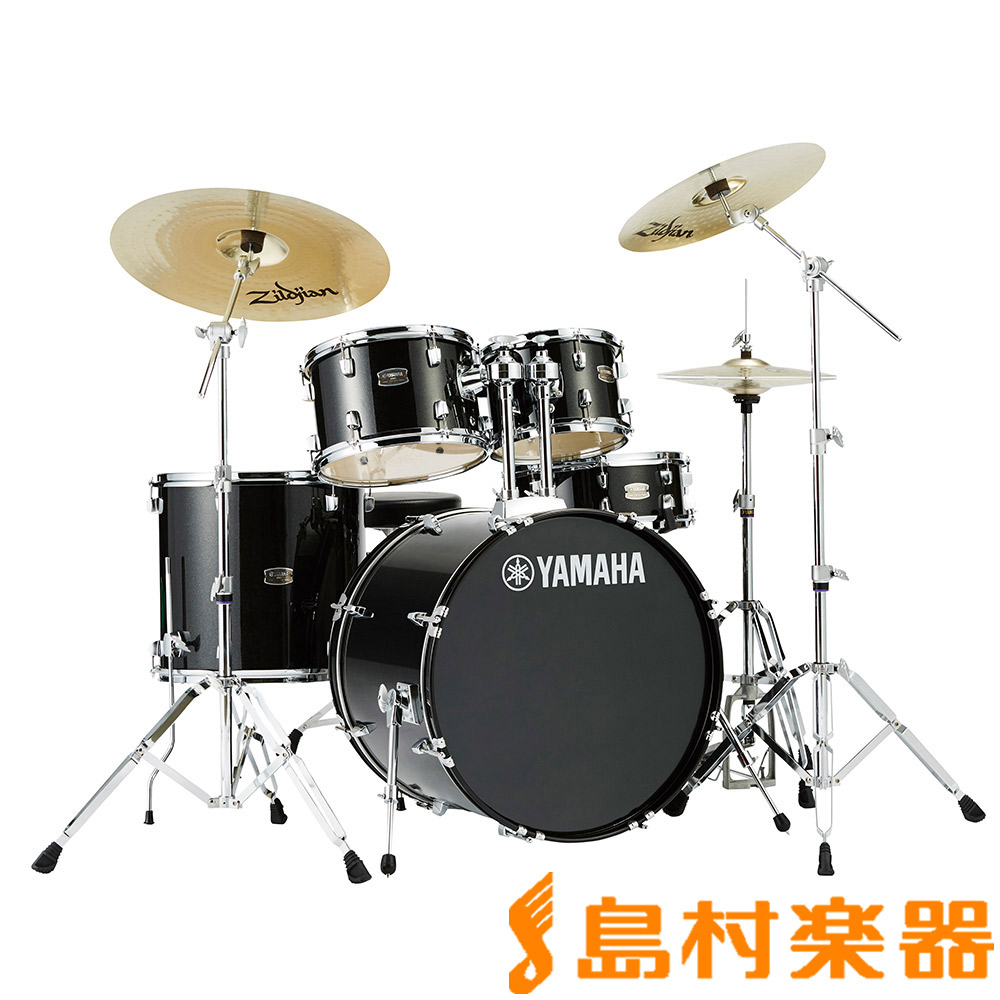 Yamaha Rydeen Rdp2f5blg ドラムセット ブラックグリッター バスドラム22インチ仕様 ヤマハ ライディーン 島村楽器 オンラインストア