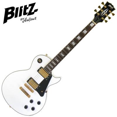Blitz by AriaProII BLP-CST WH レスポールカスタム ホワイト エレキギター ブリッツ BLPCST