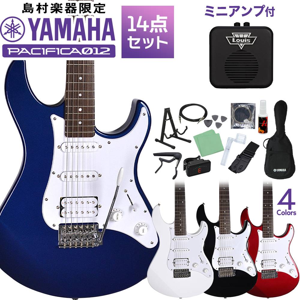 楽器・機材【美品】　ヤマハ　エレキギター　黒　パシフィカ　012