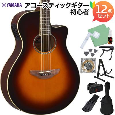 YAMAHA CPX600 OVS アコースティックギター初心者12点セット 【ヤマハ ...