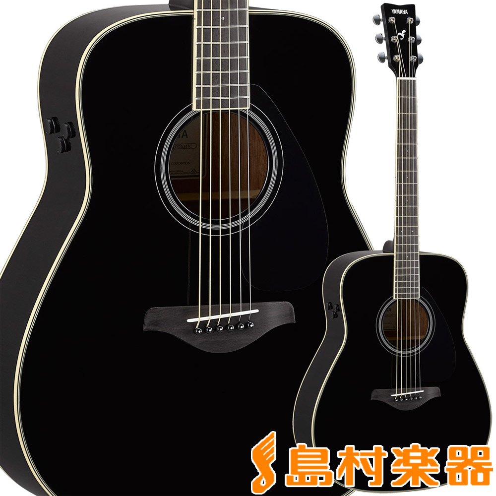 YAMAHA Trans Acoustic FG-TA Black トランスアコースティックギター(エレアコ) 生音エフェクト 【ヤマハ】