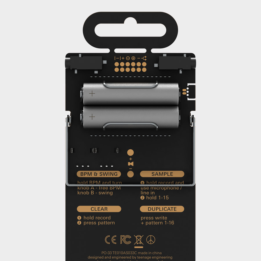 PO-33 K.O! Pocket Operator ビートメイク サンプラー abitur.gnesin