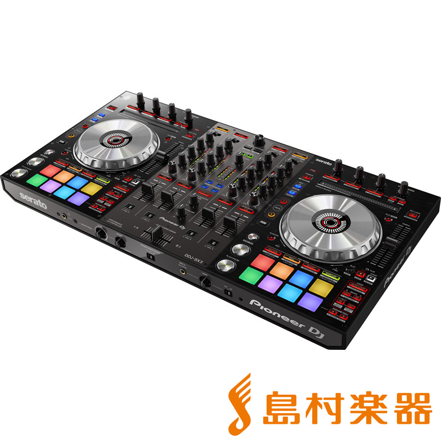【数量限定特価】 Pioneer DJ DDJ-SX3 [Serato DJ Pro]専用 DJコントローラー 【Serato Flip/ Serato Pitch'n Time】同梱 【パイオニア DDJSX3】