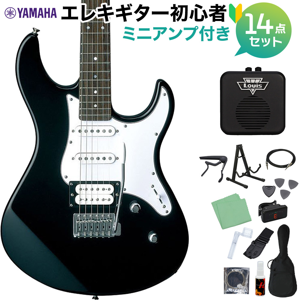 YAMAHA PACIFICA112V BL(ブラック) エレキギター初心者14点セット ...