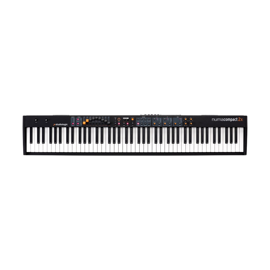 [純正ケースプレゼント] Studiologic Numa Compact 2x ステージピアノ [スピーカー内蔵] 88鍵盤 【スタジオロジック】