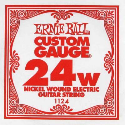 ERNiE BALL 1124 エレキギター弦 ニッケルワウンド 024 【バラ弦1本】 アーニーボール 