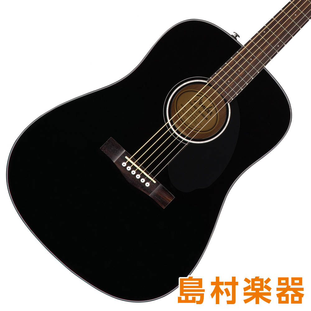 Fender CD-60S Black アコースティックギター ブラック 黒 フェンダー