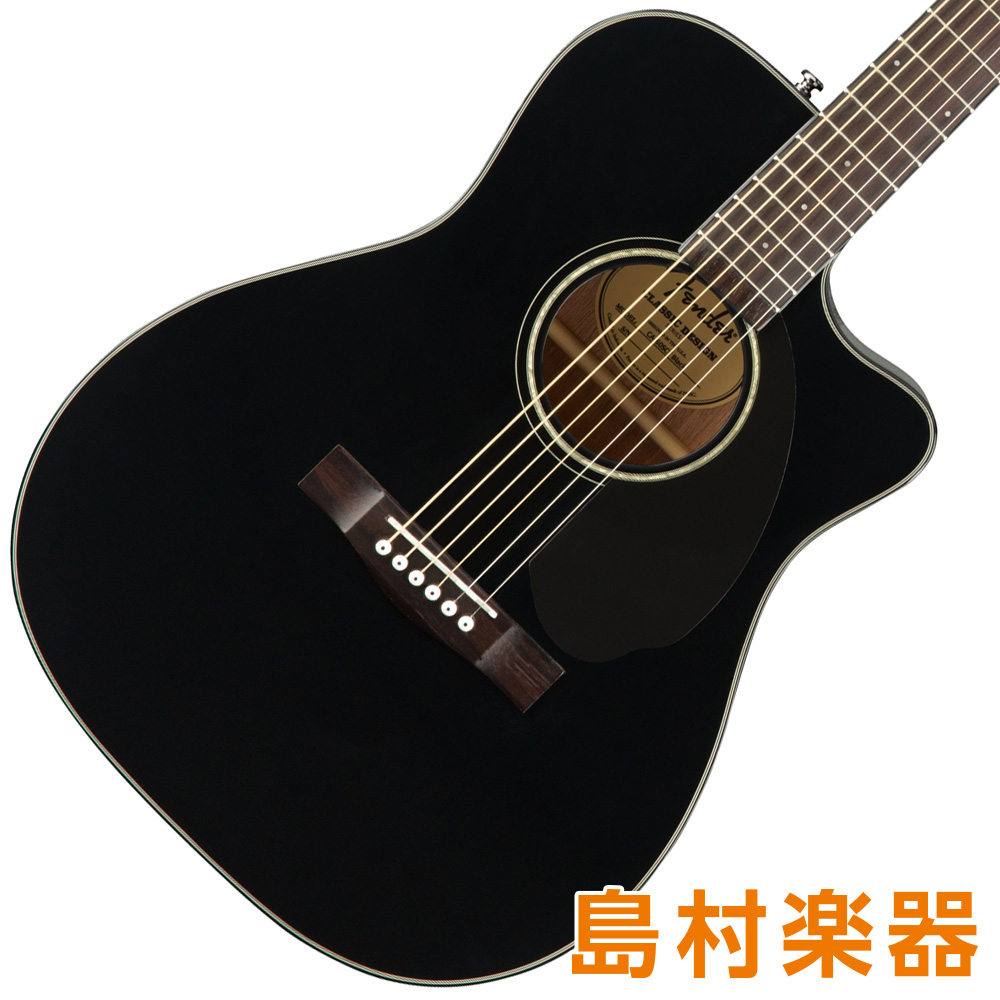 Fender CC-60SCE Black アコースティックギター エレアコ