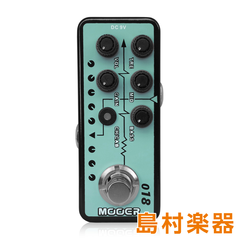 MOOER Micro Preamp 018 Custom 100 プリアンプ ムーア | 島村楽器