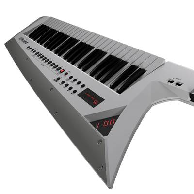 Roland AX-Edge-W (ホワイト) 49鍵盤 シンセサイザー ショルダー 