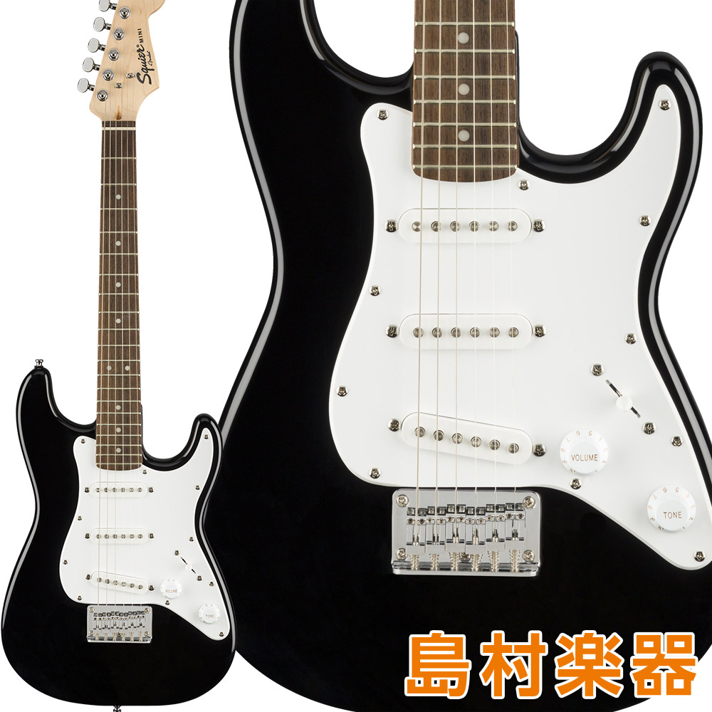 Squier by Fender Mini Strat Laurel Fingerboard Black エレキギター ...