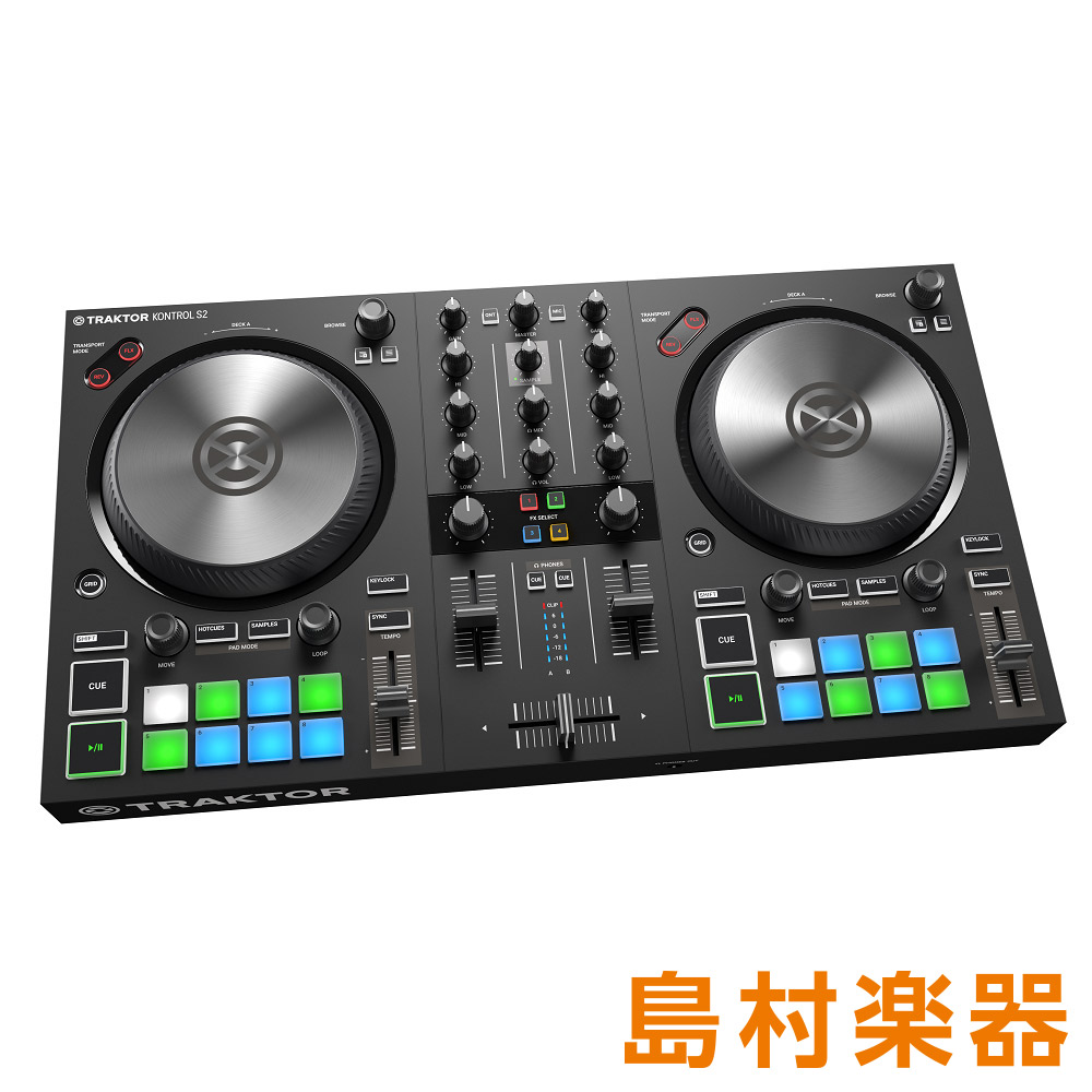 Native Instruments（NI) TRAKTOR KONTROL S2 MK3 DJコントローラー 【ネイティブインストゥルメンツ】