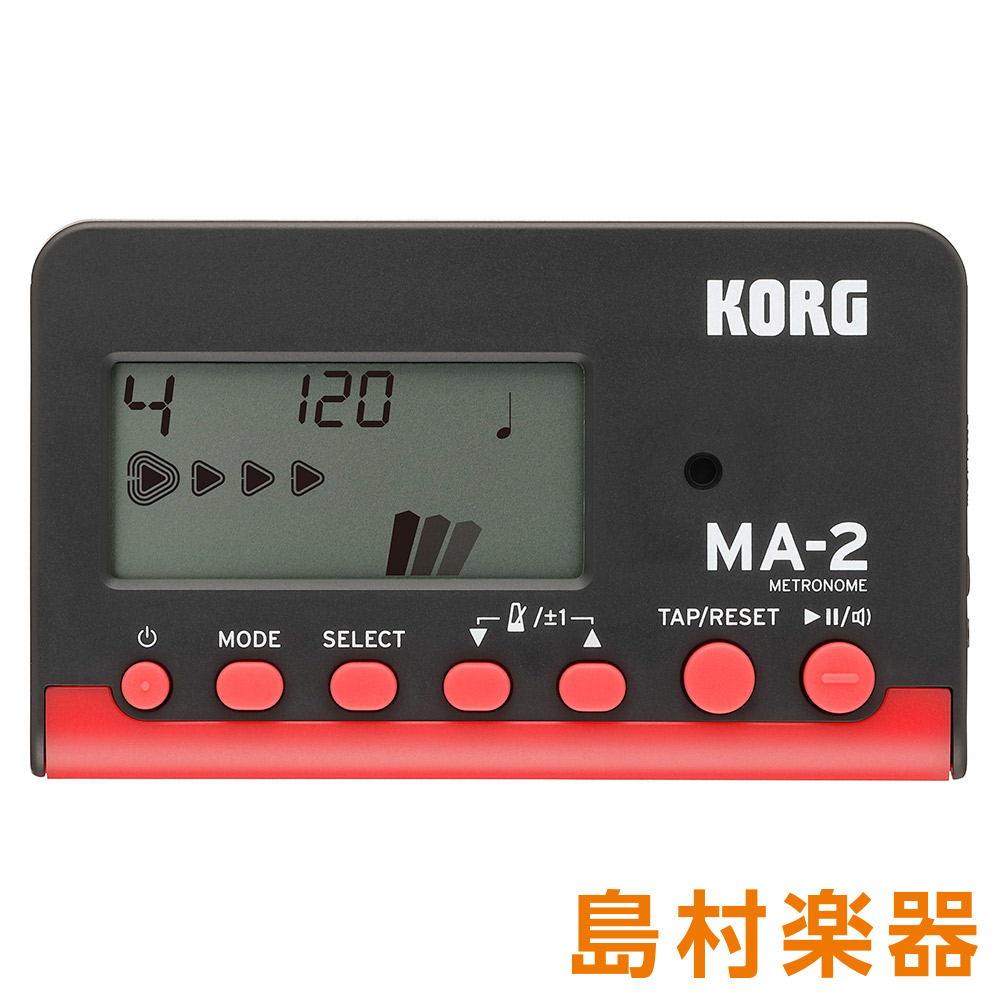 KORG MA-2 BKRD チューナー メトロノーム 【コルグ MA2】