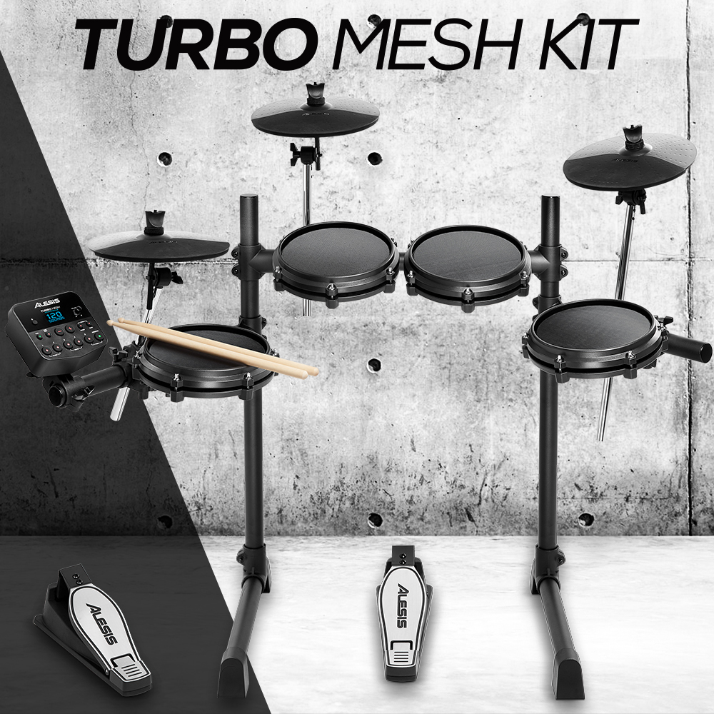 ALESIS Turbo Mesh Kit 電子ドラム 【アレシス】【WEBSHOP限定 