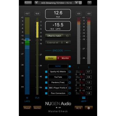NUGEN Audio MasterCheck Pro ニュージェン・オーディオ [メール納品 代引き不可]