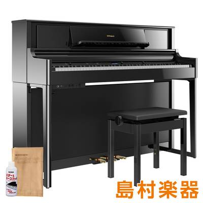 Roland LX705 PES 電子ピアノ 88鍵盤 黒鏡面艶出し塗装仕上げ 【ローランド】【配送設置無料・代引不可】