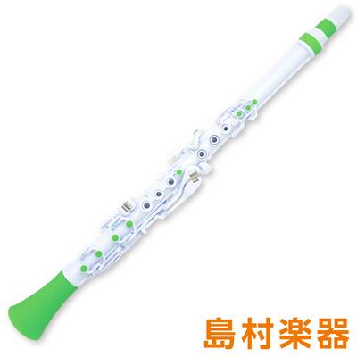 NUVO Clarineo 2.0 ホワイト/グリーン プラスチック管楽器 【ヌーボ N120CLGN】