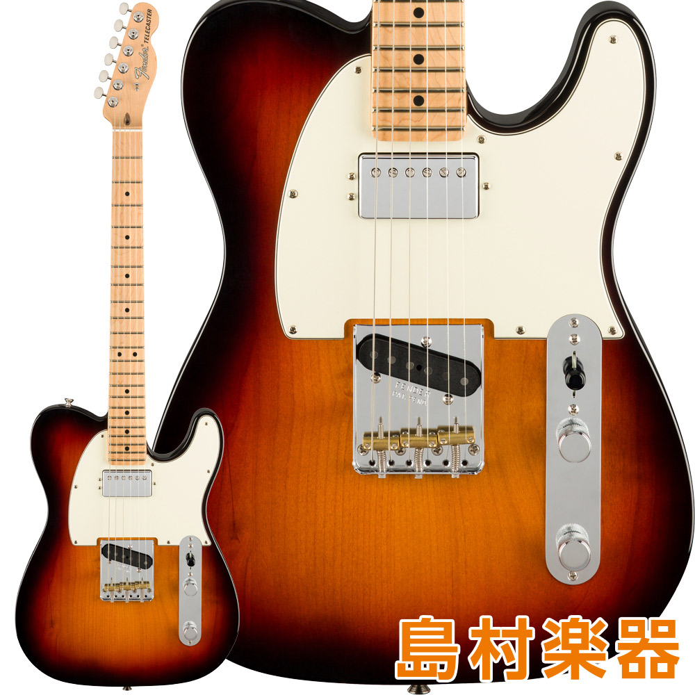Humbucking　with　エレキギター　Maple　フェンダー　Fingerboard　American　Sunburst　島村楽器オンラインストア　Fender　Telecaster　Performer　3-Color