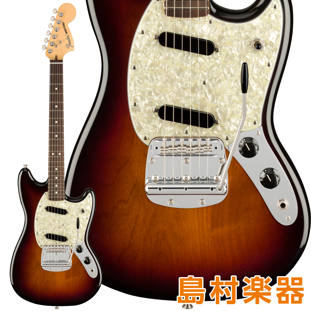 Fender American Performer Mustang Rosewood Fingerboard 3-Color Sunburst エレキギター 【フェンダー】