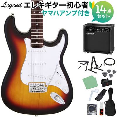 LEGEND LST-Z 3TS エレキギター 初心者14点セット 【ヤマハ ...