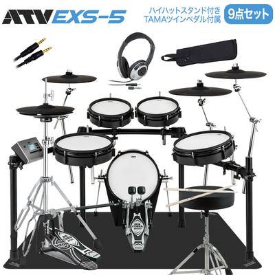 Roland 電子ドラム TD-1KPX2 V-Drums Portable 自宅練習4点セット 