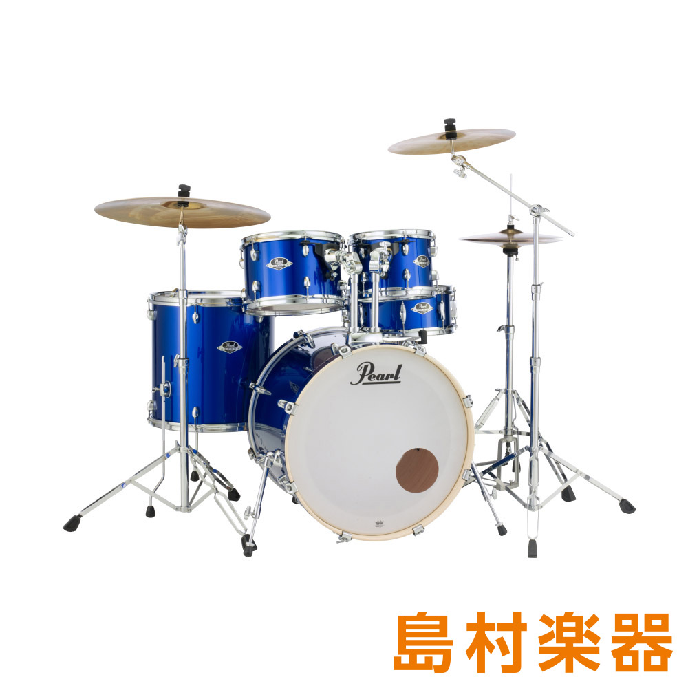 Pearl Export Exx725s C 717 High Voltage Blue ドラムセット シンバル付 バスドラム22インチ パール エクスポート 島村楽器オンラインストア