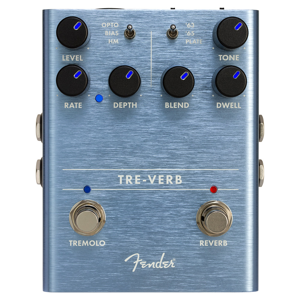 Reverb/Tremolo　Digital　Tre-Verb　Fender　島村楽器オンラインストア　エフェクター　フェンダー